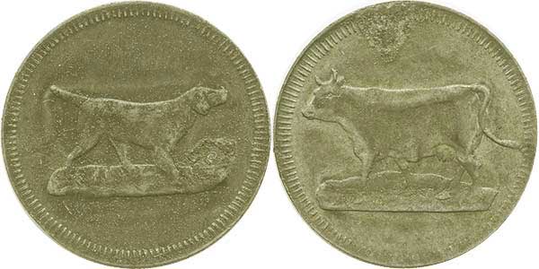 игровые жетоны dog cow