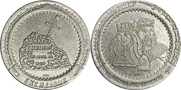 игровой жетон escalibur