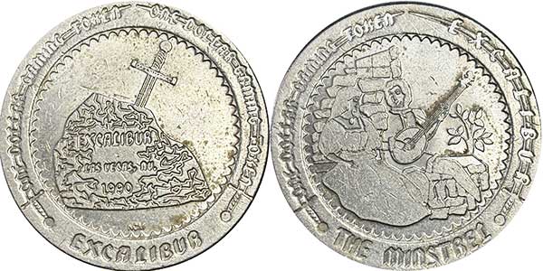 игровой жетон excalibur