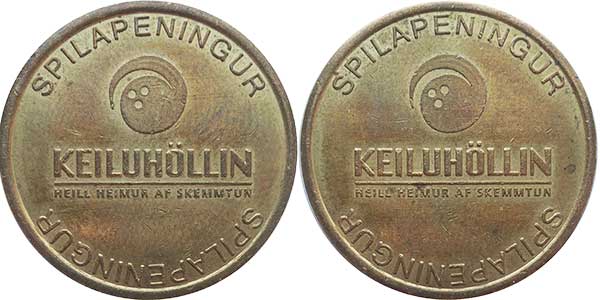 игровой жетон spilapeningur