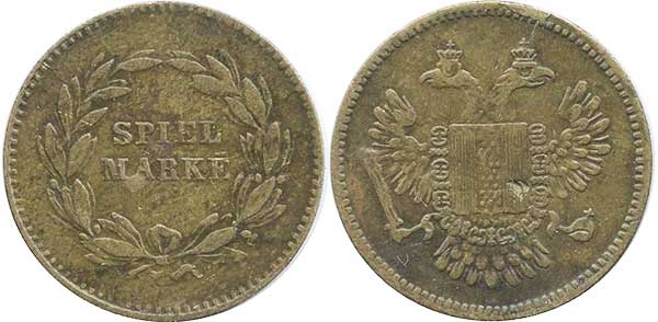 spielmarke adler doublehead