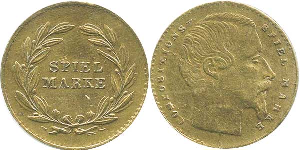 spielmarke Наполеон III