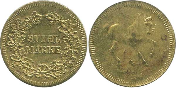 spielmarke Лошадь 