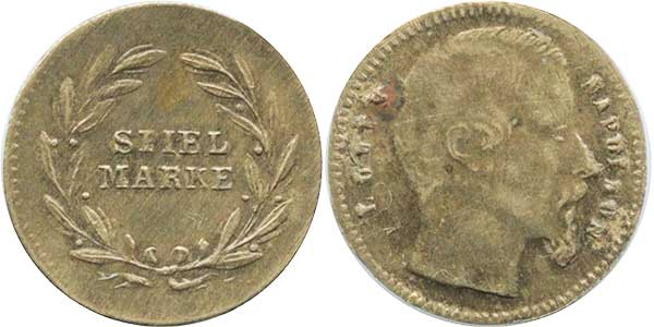 spielmarke Наполеон III