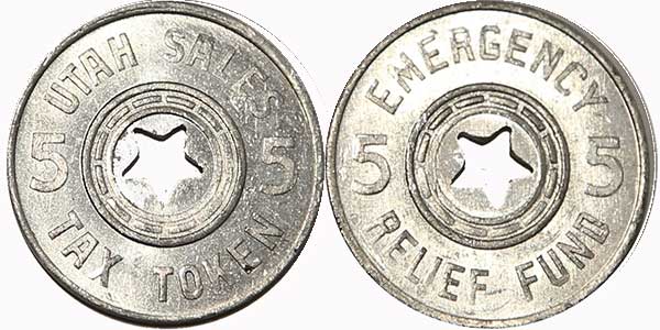 token 5 tax utah