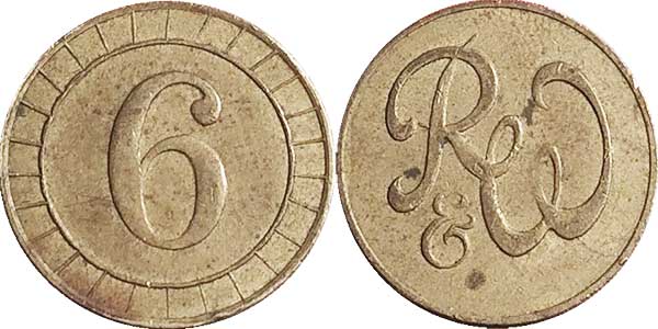 token 6 R&W