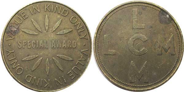 token award LCM