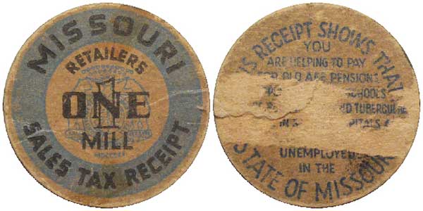 token 1 tax Миссури