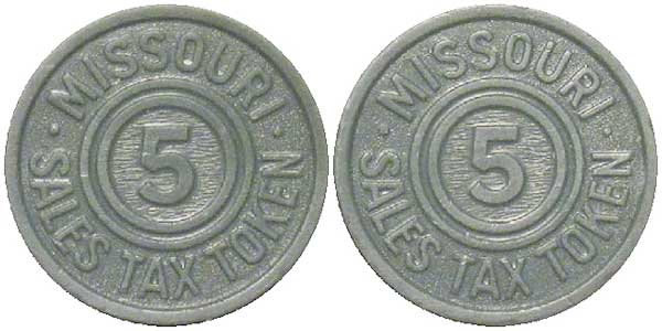 token 5 tax Миссури