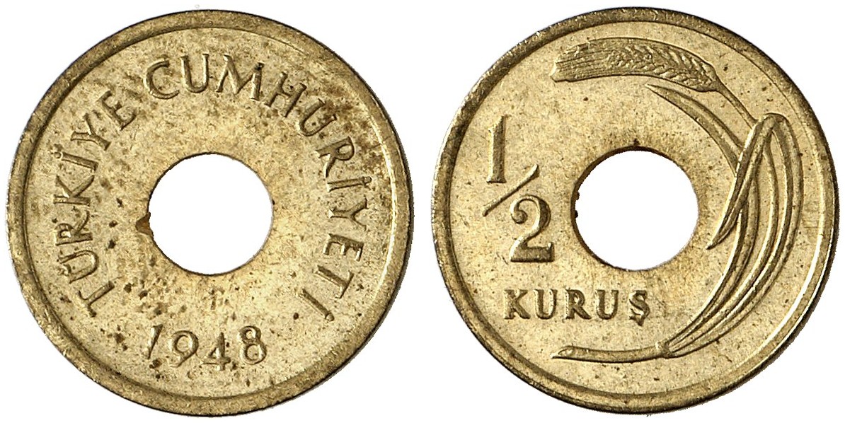 1/2 куруш 1948