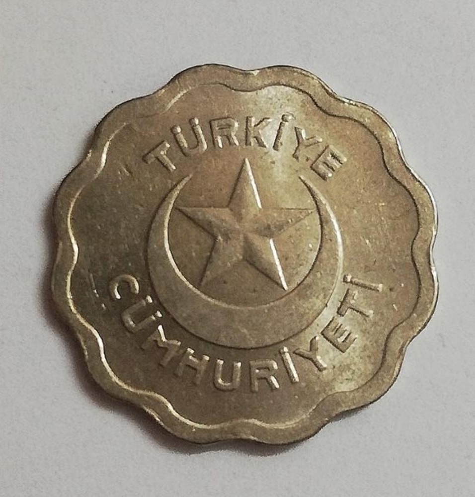 1 куруш 1939 Аверс