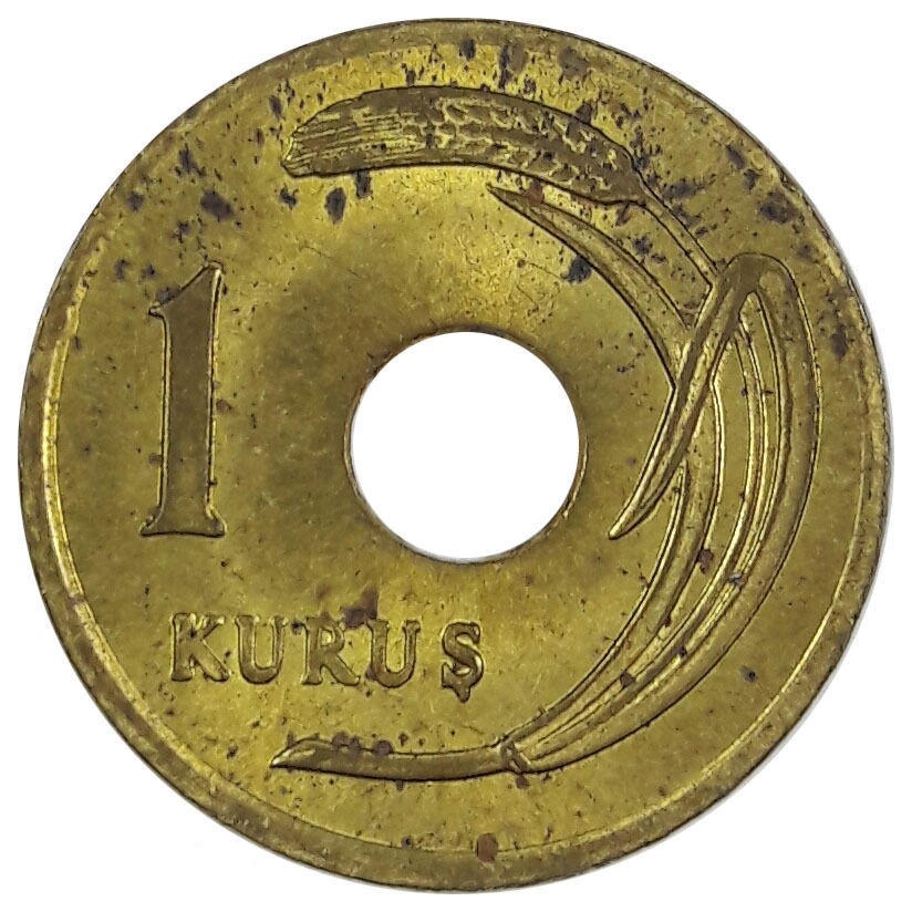 1 куруш 1949 Аверс