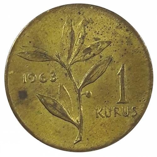 1 куруш 1963 Реверс