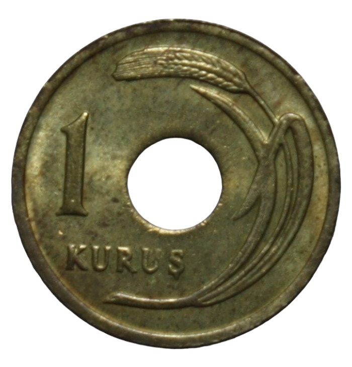 1 куруш 1947 Аверс