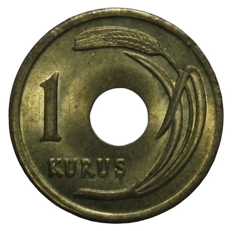1 куруш 1950 Аверс