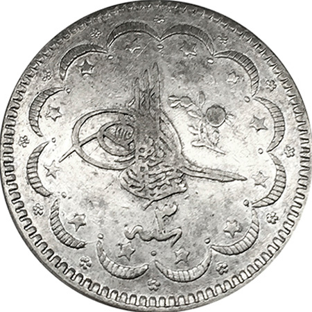 10 куруш 1293/3 Аверс