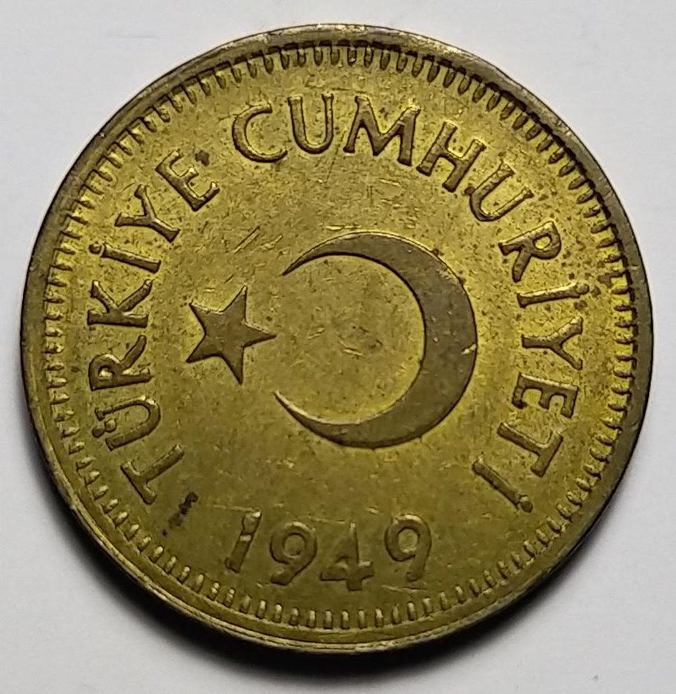 10 куруш 1949 Реверс