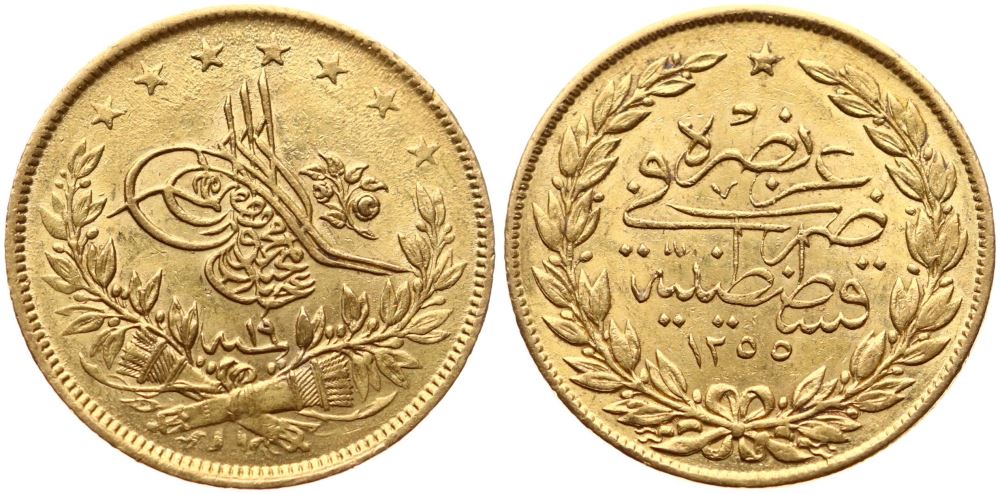 100 куруш 1255/19