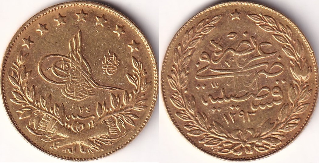 100 куруш Мескюк 1293/24