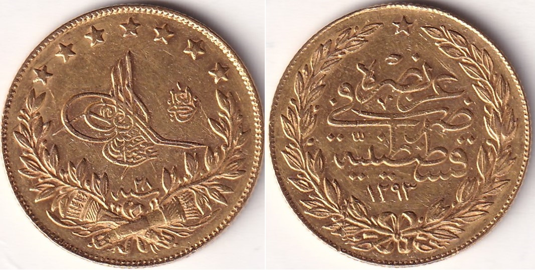 100 куруш Мескюк 1293/28