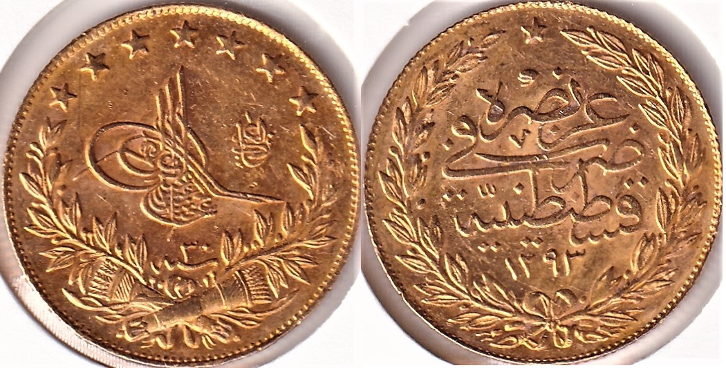 100 куруш Мескюк 1293/30