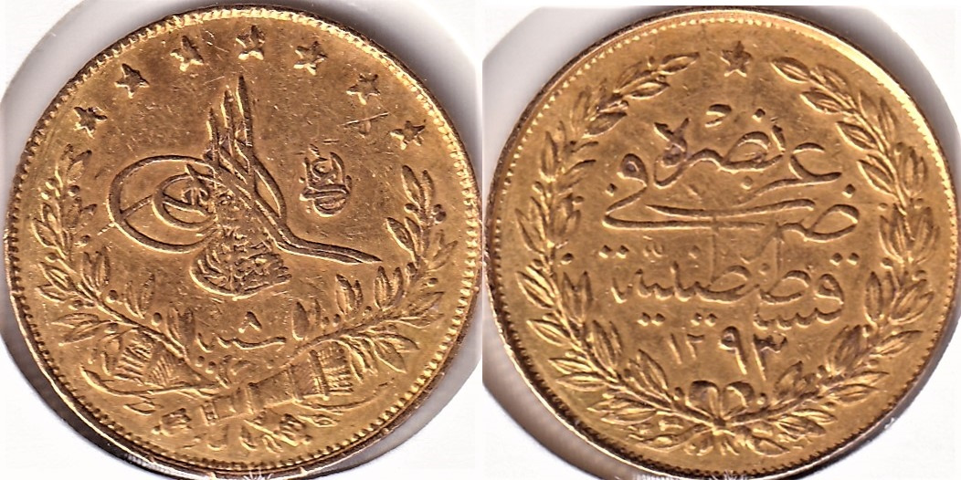 100 куруш Мескюк 1293/8