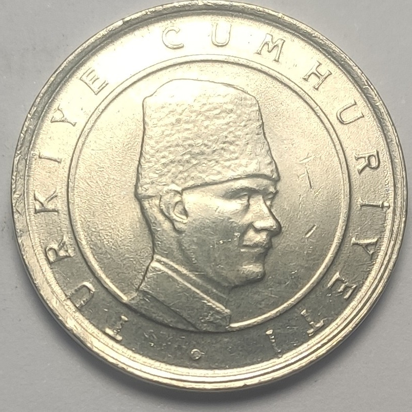 100.000 Лира 2002 Аверс