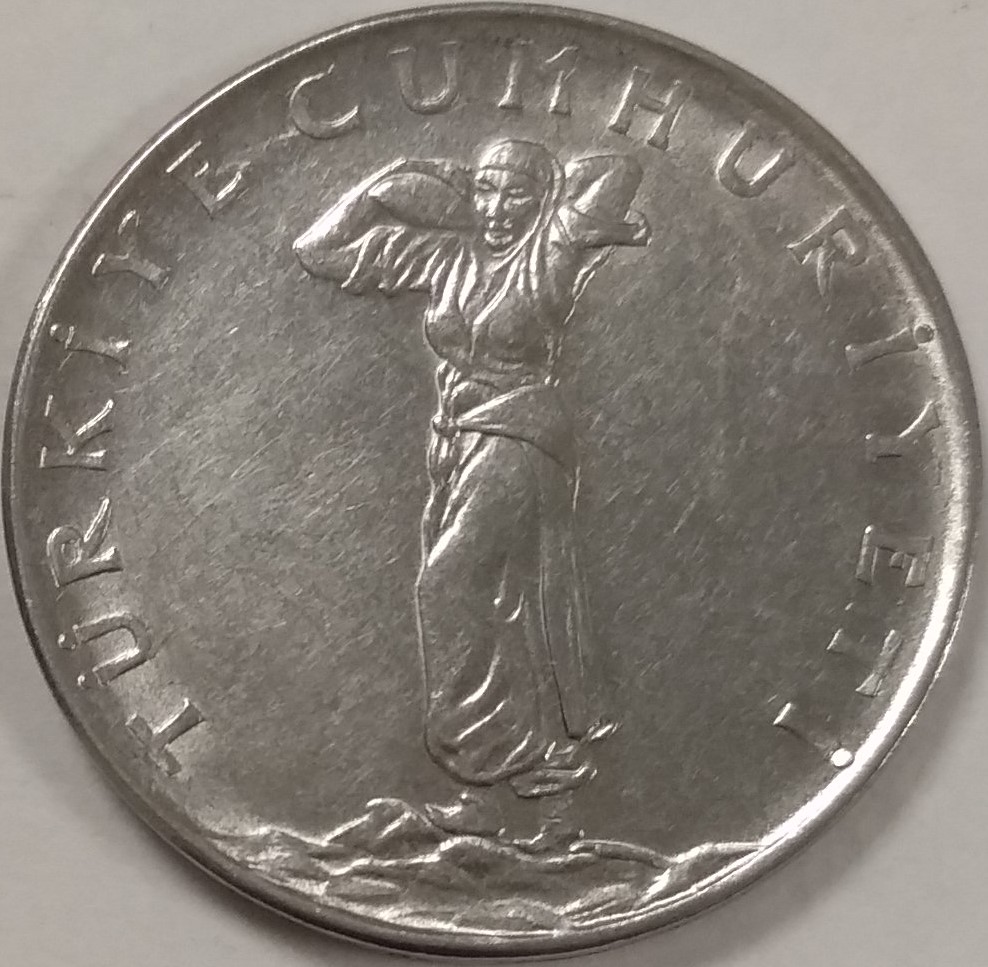 25 куруш 1969 Аверс