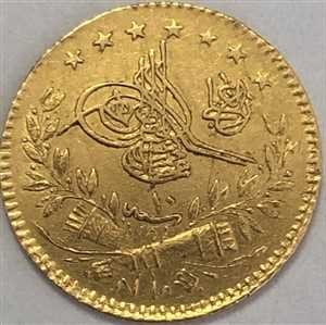 25 куруш Мескюк 1293/10 Аверс