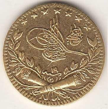 25 куруш Мескюк 1293/19 Аверс