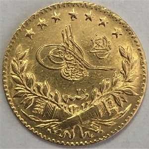 25 куруш Мескюк 1293/27 Аверс