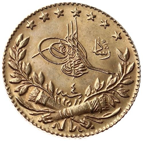 25 куруш Мескюк 1327/4 Аверс