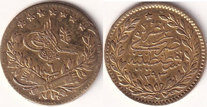 25 куруш Мескюк 1293/6