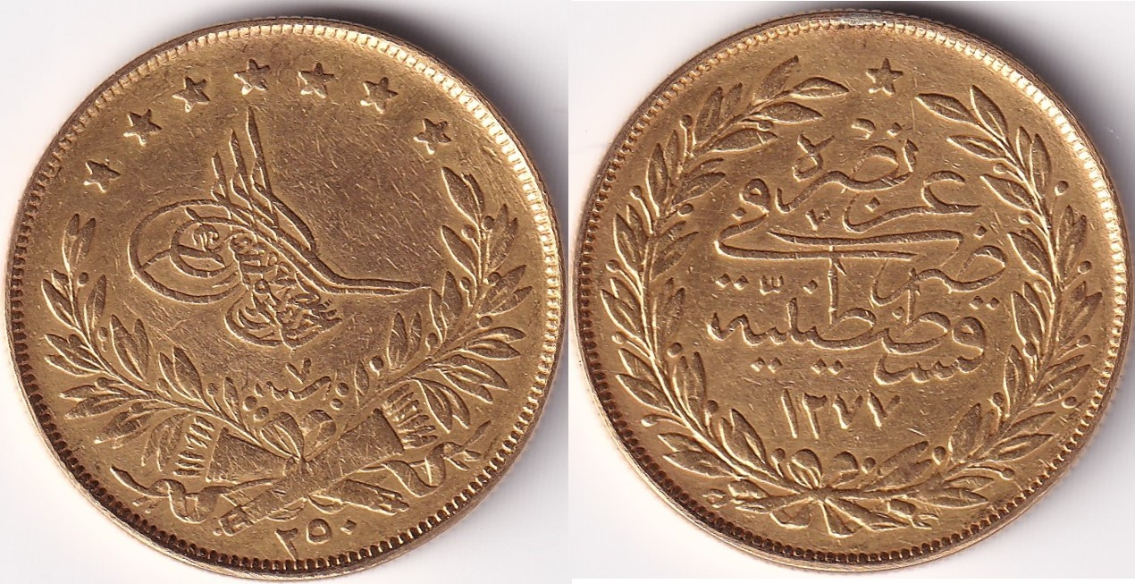 250 куруш 1277/7