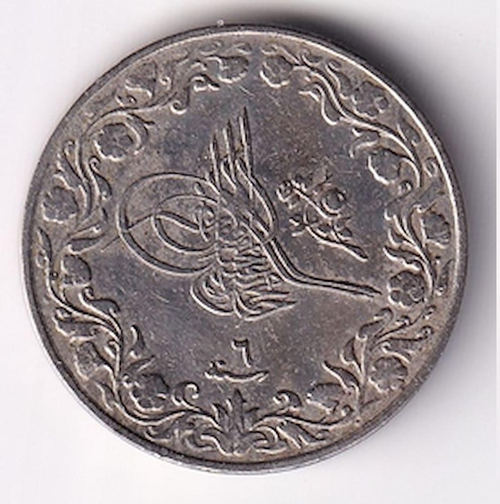 5/10 куруш (20 пара) 1327/6 Аверс