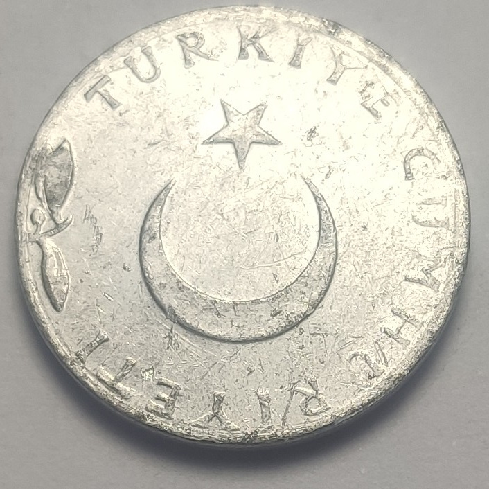 5 куруш 1976 Аверс