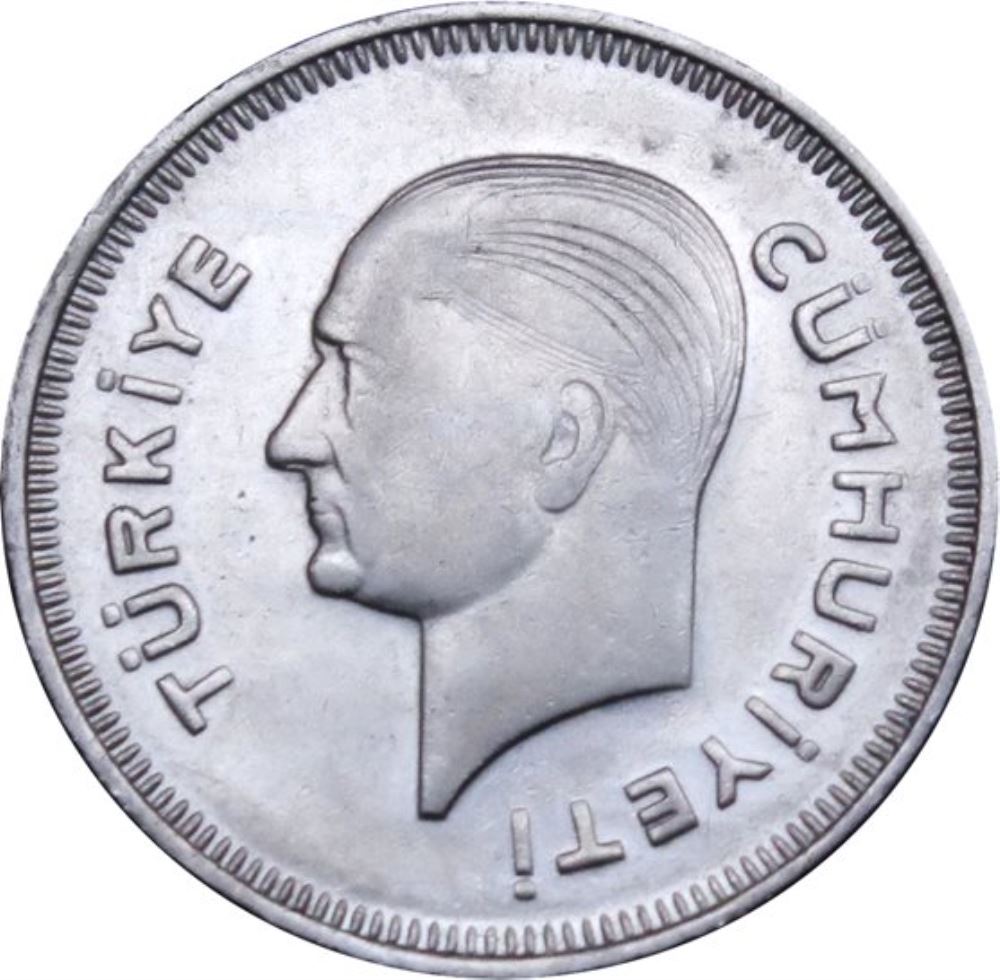 50 куруш 1937 Аверс