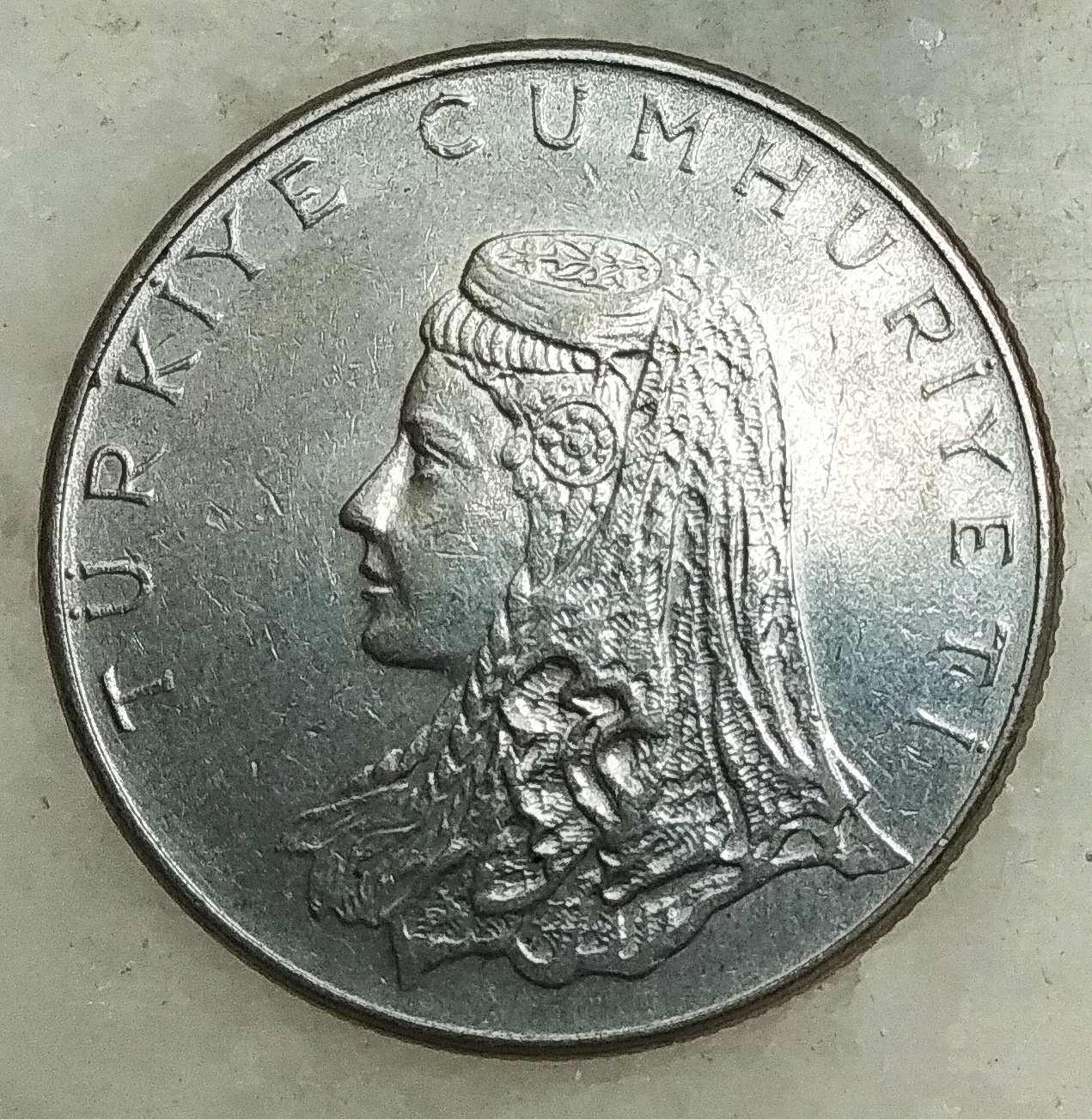 50 куруш 1977 Реверс