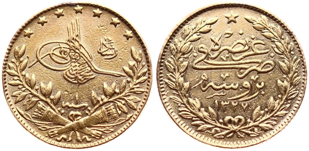 50 куруш Мескюк 1327/1