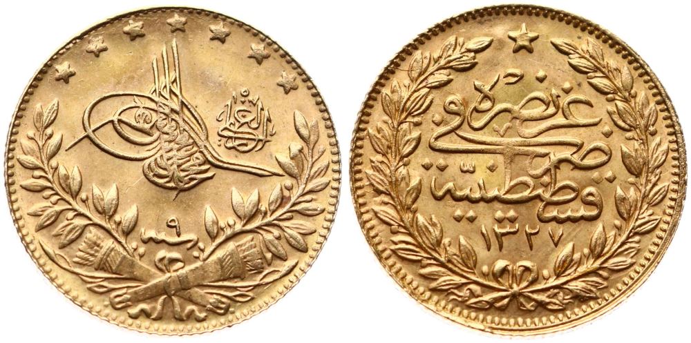 50 куруш Мескюк 1327/9