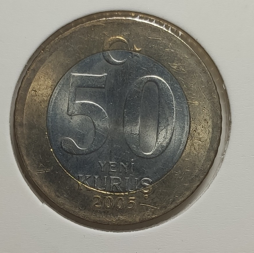 50 новых куруш 2005 Реверс