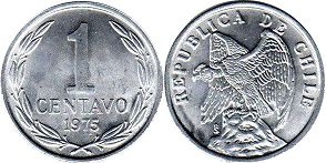 Chile 1 centavo 1975