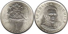 Chile 1 escudo 1972