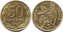 Chile 50 centavos 1979