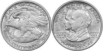 США 1/2 доллара 1921