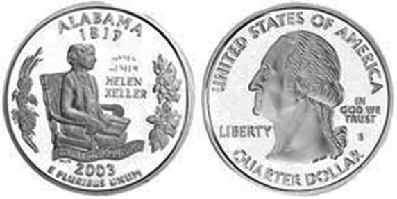 Цент доллара в рублях. Хелен Келлер монета. Монета четверть доллара e Pluribus Unium. Монета США С изображением Хелен Келлер. Pluribus Unum табличка медная.
