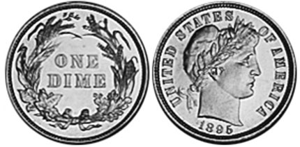 США монета 1837