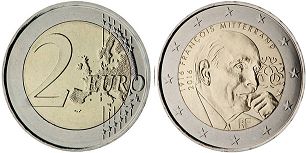 монета Франция 2 евро 2016