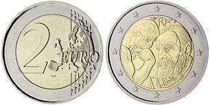 монета Франция 2 евро 2017