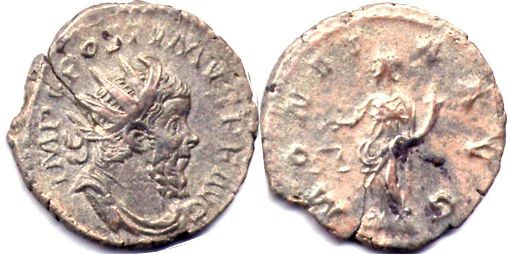 монета Рим Постум антониниан